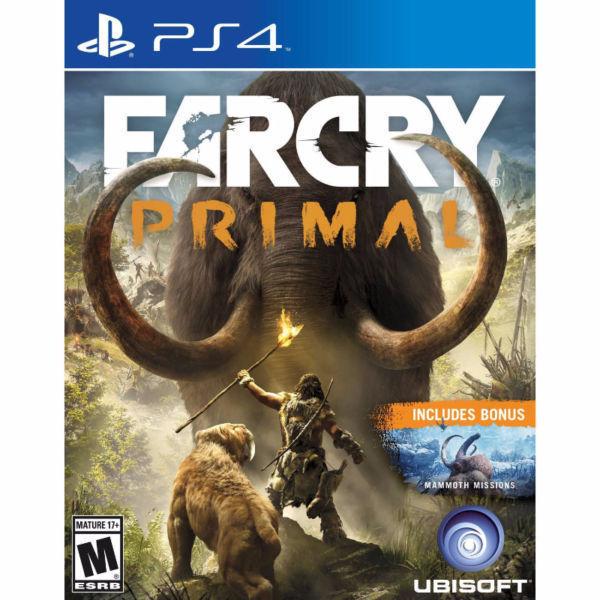 PS4 Games - Far Cry Primal and Witcher 3