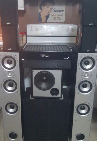 7.1 hdmi stereo system