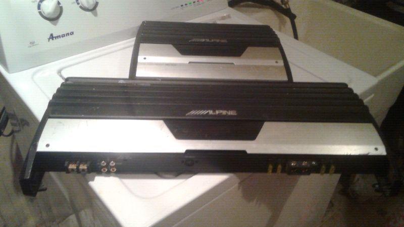 Alpine amps for sale