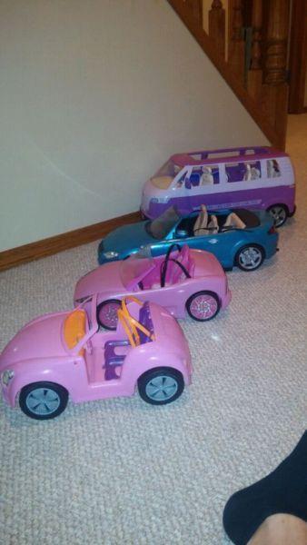 Barbie Vehicles