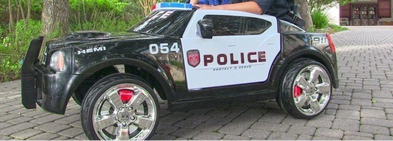 Wanted: Kid Trax police car