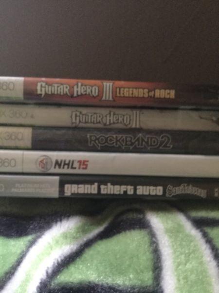 Wanted: 5 Xbox360 Games