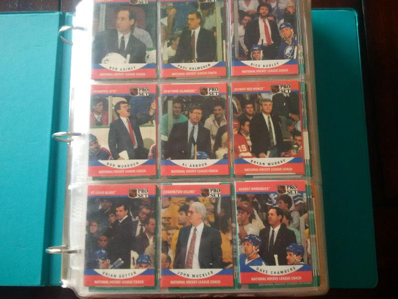 1989-1991 Hockey Cards - in great shape. Stored in a binder in s