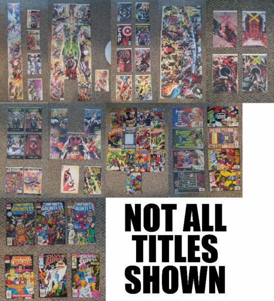 Fantastic Comic Book Collection & Merchandise for Sale!!