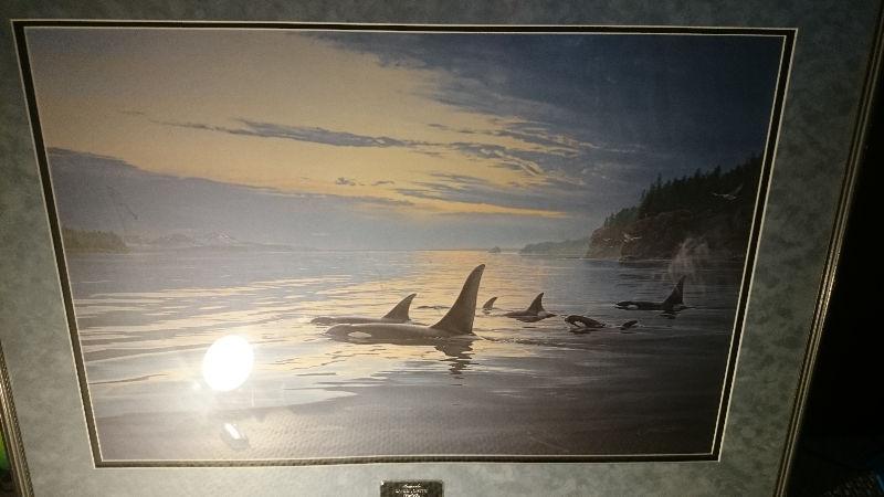 Framed Daniel Smith Limited Edition Print of the painting Armada