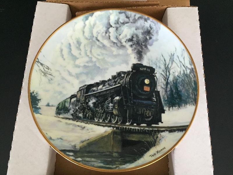 The Maple Leaf at Speed - Ted Xaras Collector plate
