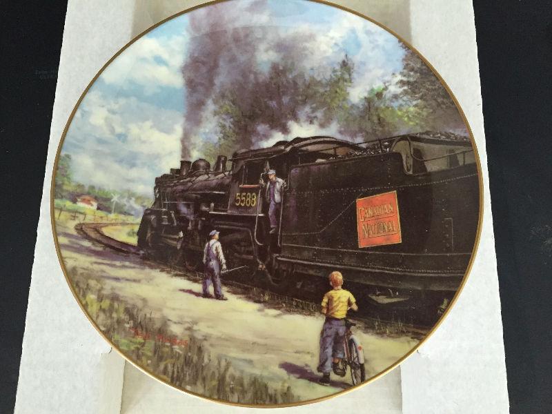 When I Grow Up Ted Xaras CNR Collectible Plate