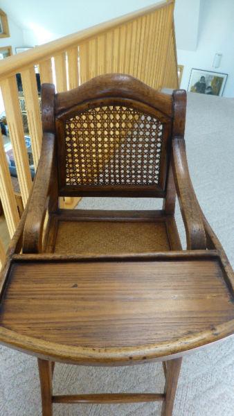 Antique High Chair from Shanghai