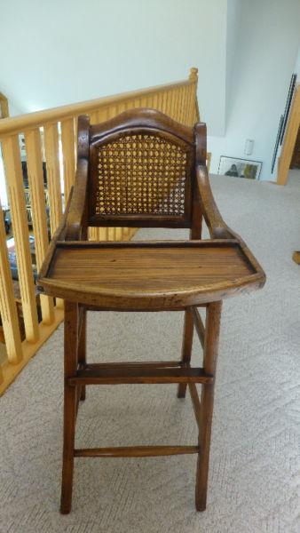 Antique High Chair from Shanghai