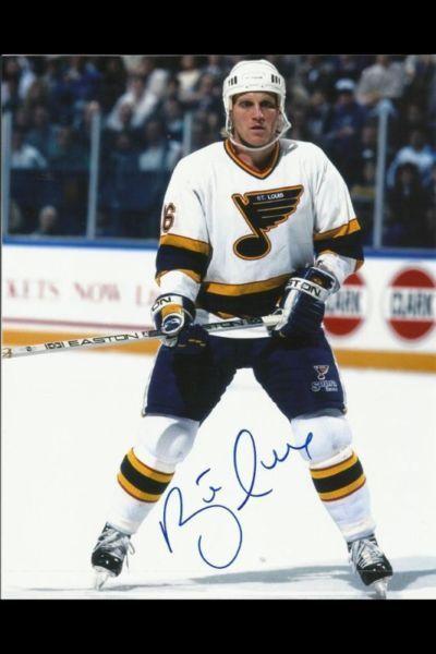 Hand signed Brett Hull 8 x 10 Photo