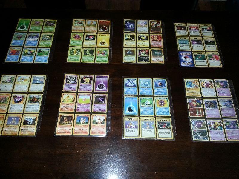 Big Pokemon Trading Card Collection from original series