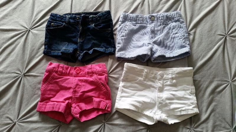 4 pairs of shorts