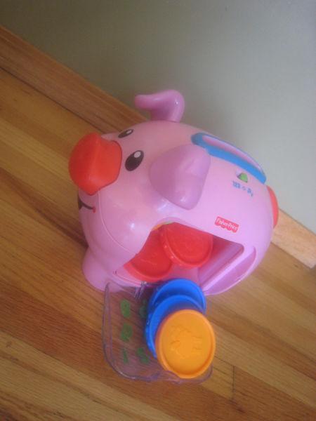 Fisher-Price Laugh Learn: Learning Piggy Bank