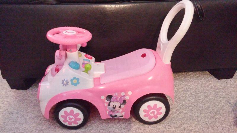 Minnie Mouse ride-on toy