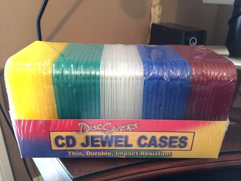 DVD/CD Jewel Cases - Qty 50, brand new
