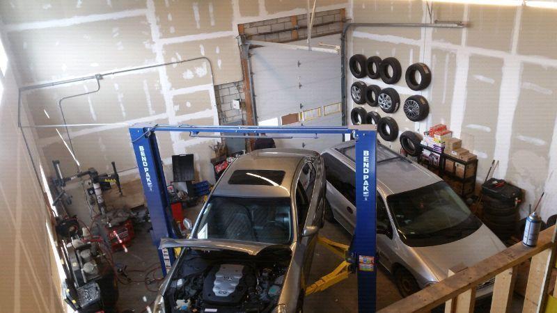 Fully operational tire shop for sale