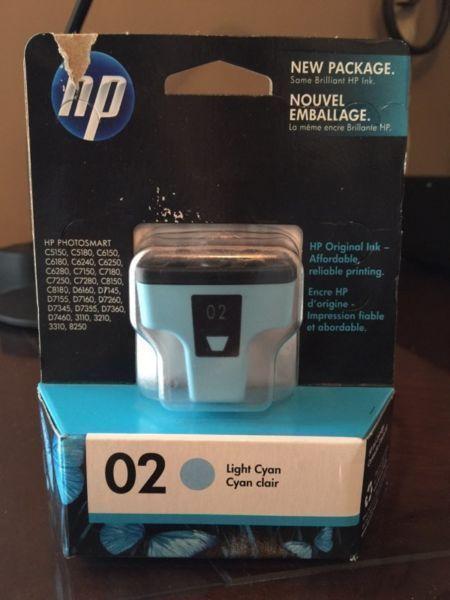 HP Photosmart Ink Cartridge - Light Cyan, Brand New