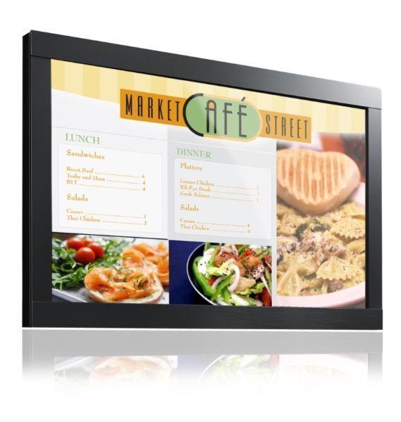 Menu Boards / Digital Signage System for your business