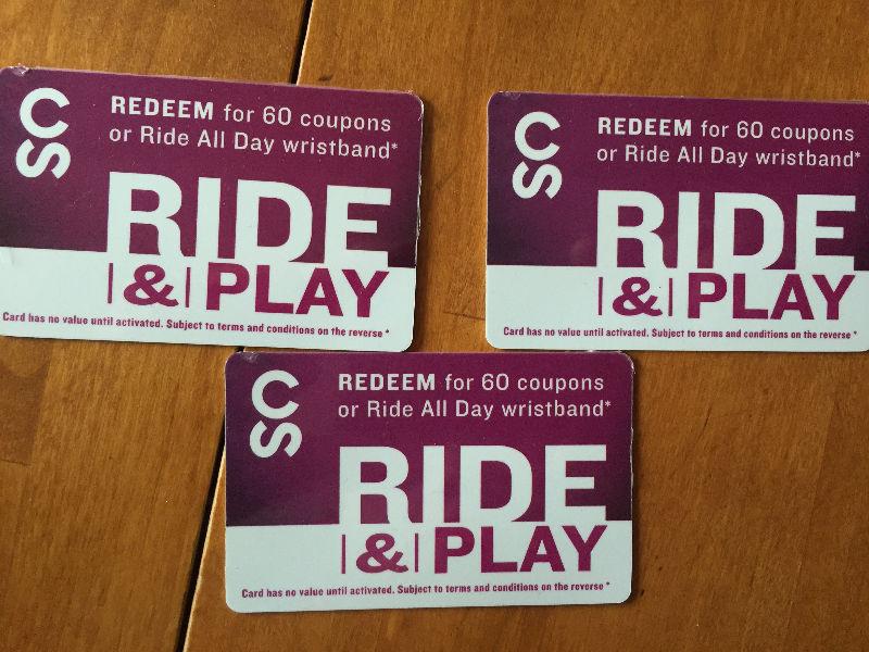 Stampede all day Ride & Play Passes