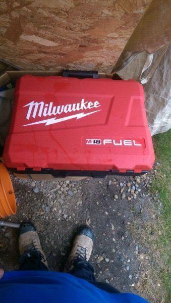 Milwaukee hard cover tool case