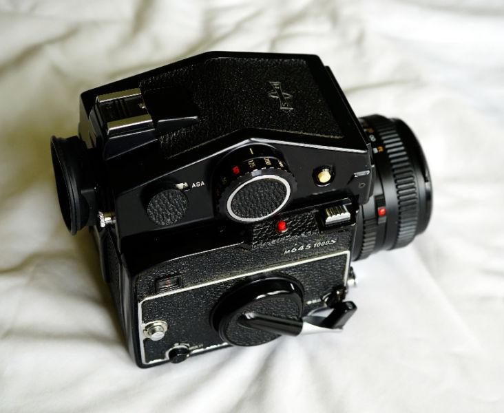 MAMIYA M645 1000S. lens 80mm F2.8
