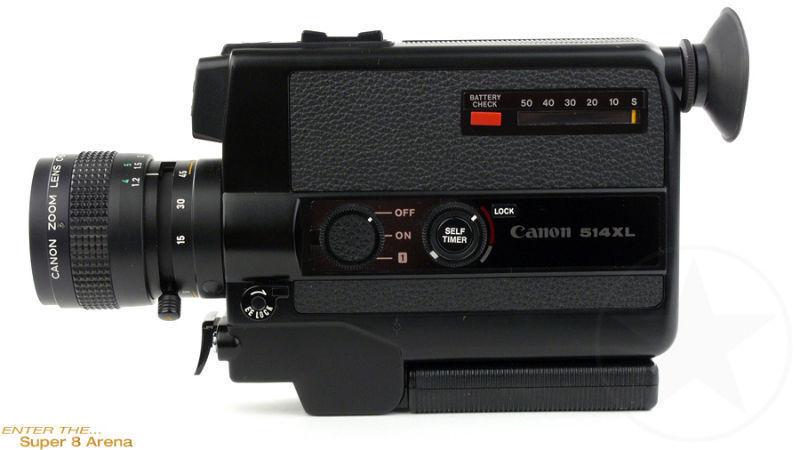 vintage video camera Canon 514 XL