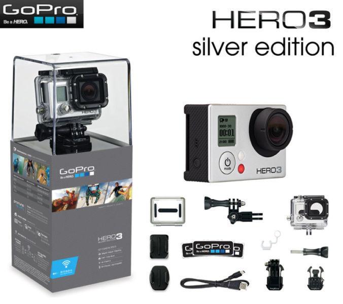 GoPro HERO3+ Silver Edition Brand New In Box