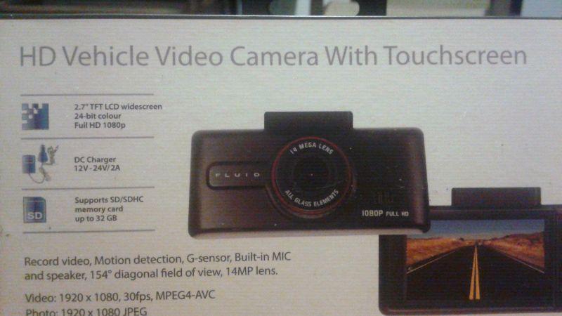 HD Vehicle video camera with Touchscreen BRAND NEW