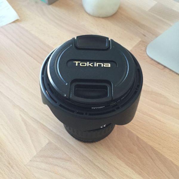 Tokina SD 11-16mm f2.8 (IF) DX lens (Canon mount)