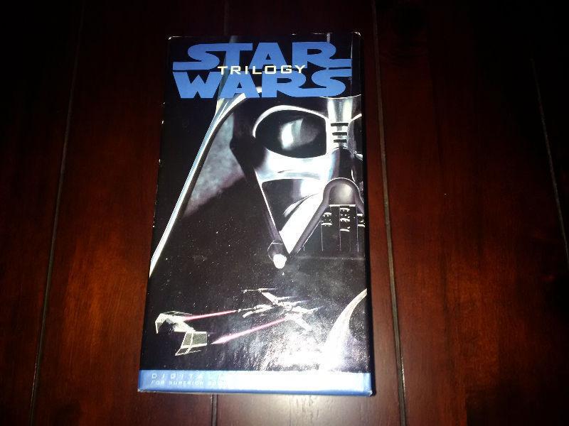 1995 Star Wars Trilogy VHS Box Set Check out my other ads!