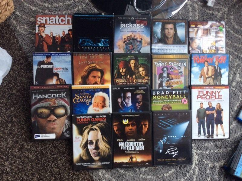 DVDs lot 18 in total $20