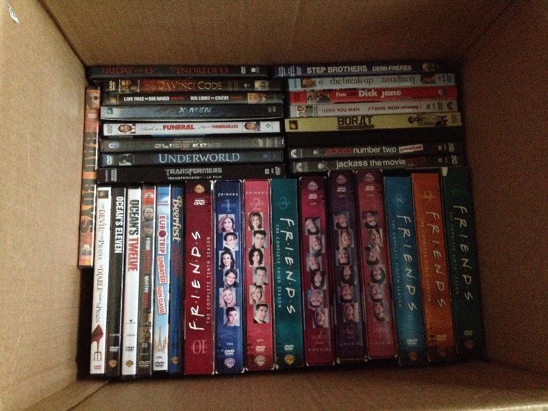 More than 100 DVDs - Lightly Used