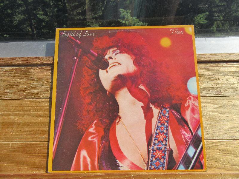 T.REX Marc Bolan LIGHT OF LOVE vinyl record LP 1974