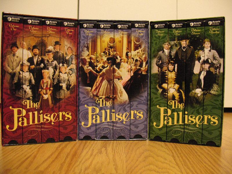 THE PALLISERS (VHS) - Complete British Series - Like New