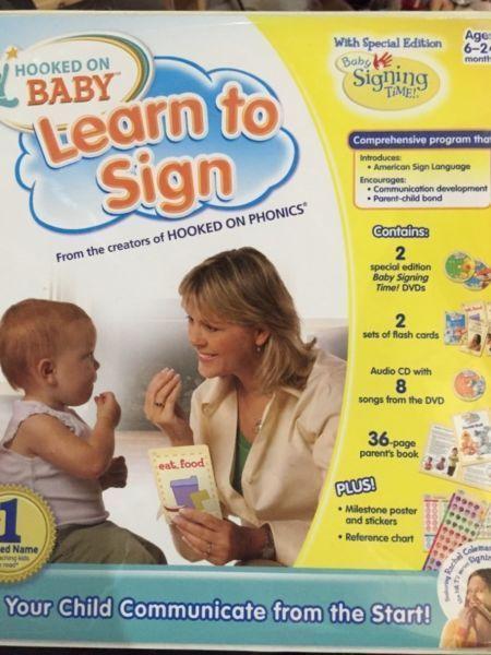 Hooked on Baby Learn to Sign DVDs