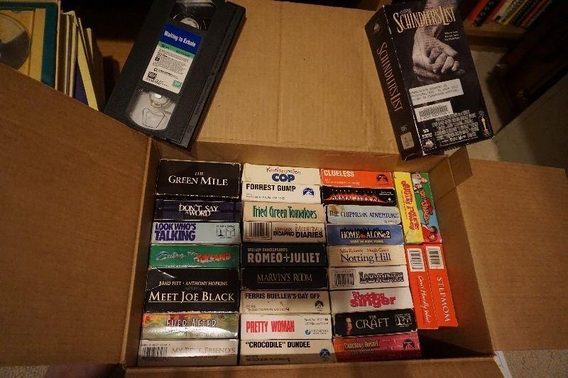 Lot of 31 VHS Tapes