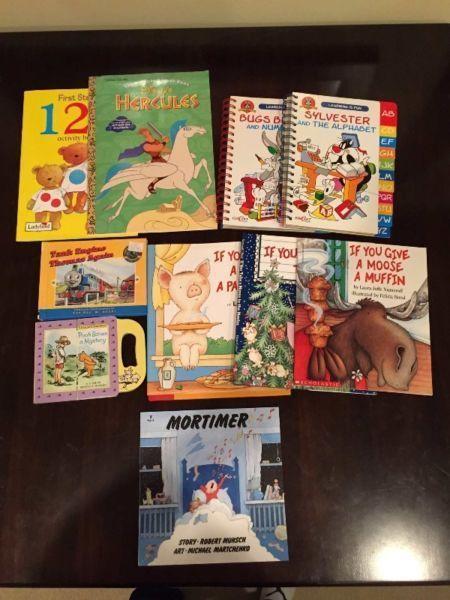 10 Children's Books, Ages 3 - 9