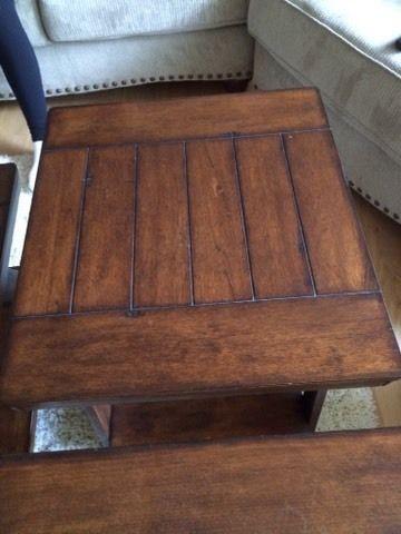 coffee table/two end table