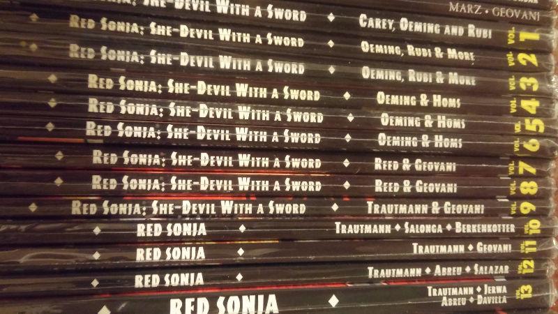13 Volumes Red Sonja