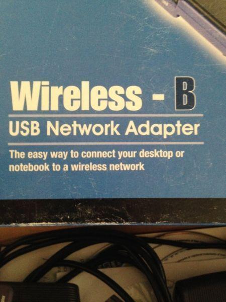 Linksys Wireless B adapters (2)