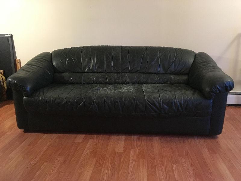 FREE Faux Leather Sofa