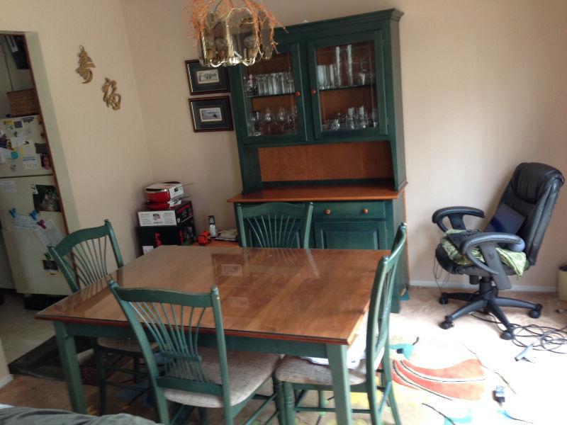 Dining room table and set