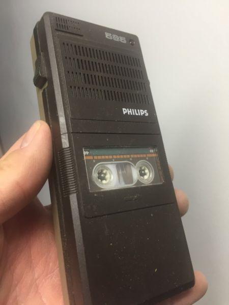 Phillips 585 cassette recorder