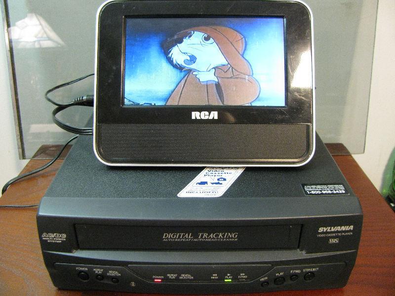 VHS Portable Player