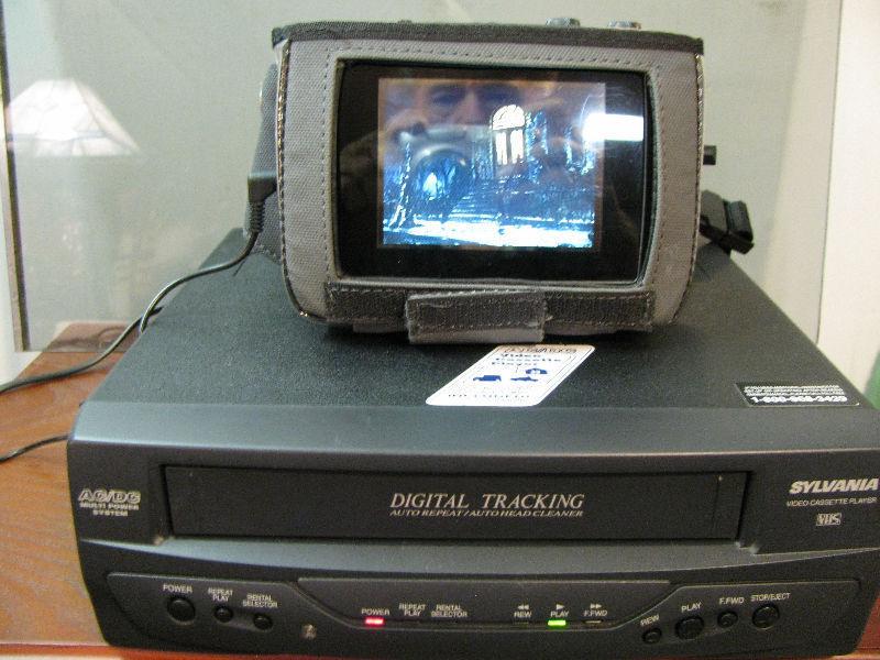VHS Portable Player