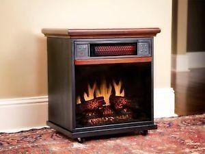 Duraflame infrared rolling mantel