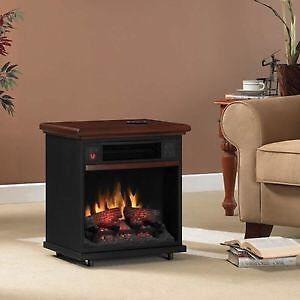 Duraflame infrared rolling mantel