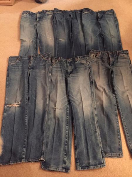 DENIM (MENS WRANGLER JEANS) POSSIBLY FOR THE QUILTER