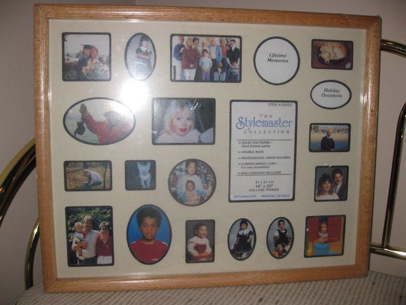 New Oak Collage Picture Frame