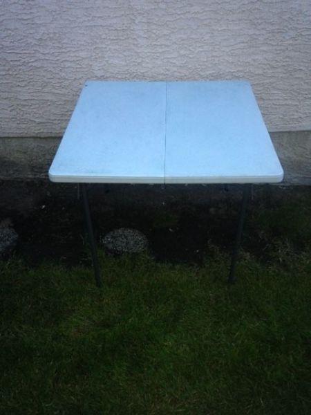 Folding Table 3ft x 6ft; Ideal for camping